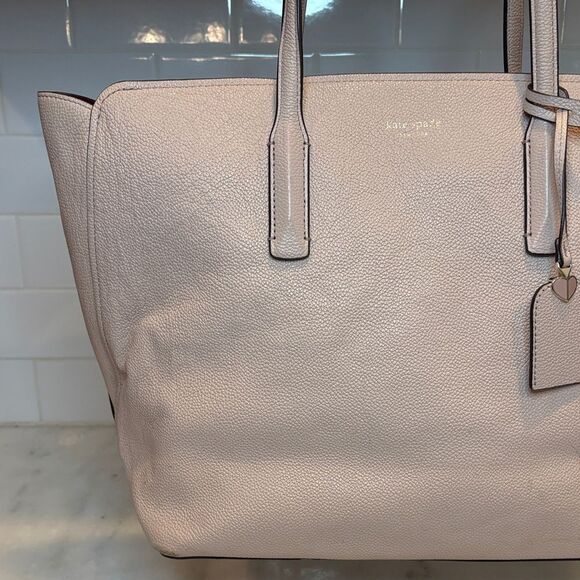 Kate Spade Pebbled Leather Large Margaux Zip Top Tote - Picture 2 of 16